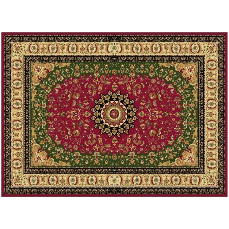 Американский ретро персидский ковер для дома в этническом стиле Гостиная Большой ковер для отеля Homestay Carpet 80*120CM