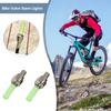 2Pcs LED Firefly Valve Stem Light Set Super Bright Waterproof Mini Size Universal Simple Installation Valve Stem Lights