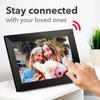 10.1 Inch WiFi Digital Photo Frame IPS Touch Screen Cloud Picture Frame Touch Video Player Remote Push Electronic Album