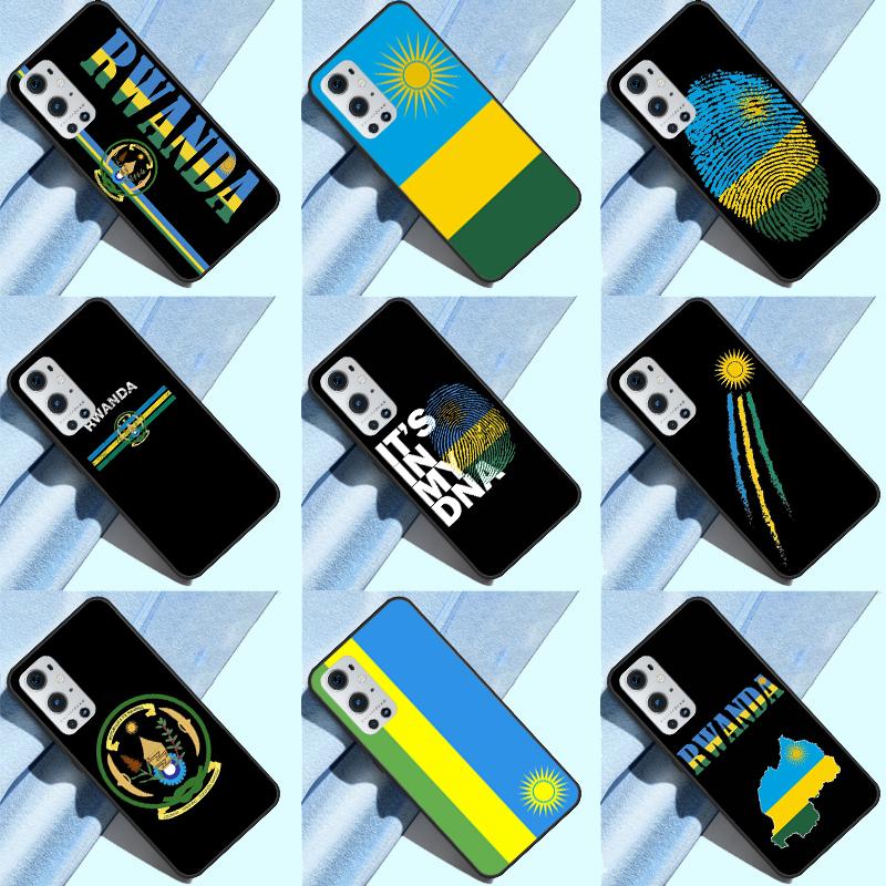 Rwanda Flag Coat Of Arms Funda For OnePlus 10T 8T 9RT 12 13 13R 11 9 10 Pro OnePlus Nord 4 CE 2 3 Lite N20 N30 Case