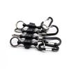 Portable Steel Fishing MRC Strong Magnetic Quick Release Clips Net Holder With Fishing Coil Lanyard Aluminum Carabiner