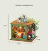 DIY Doll House Toys Wooden Kit Dollhouse Home Roombox Miniature Case Handmade Building  Models Birthday Gifts Creative Gift
