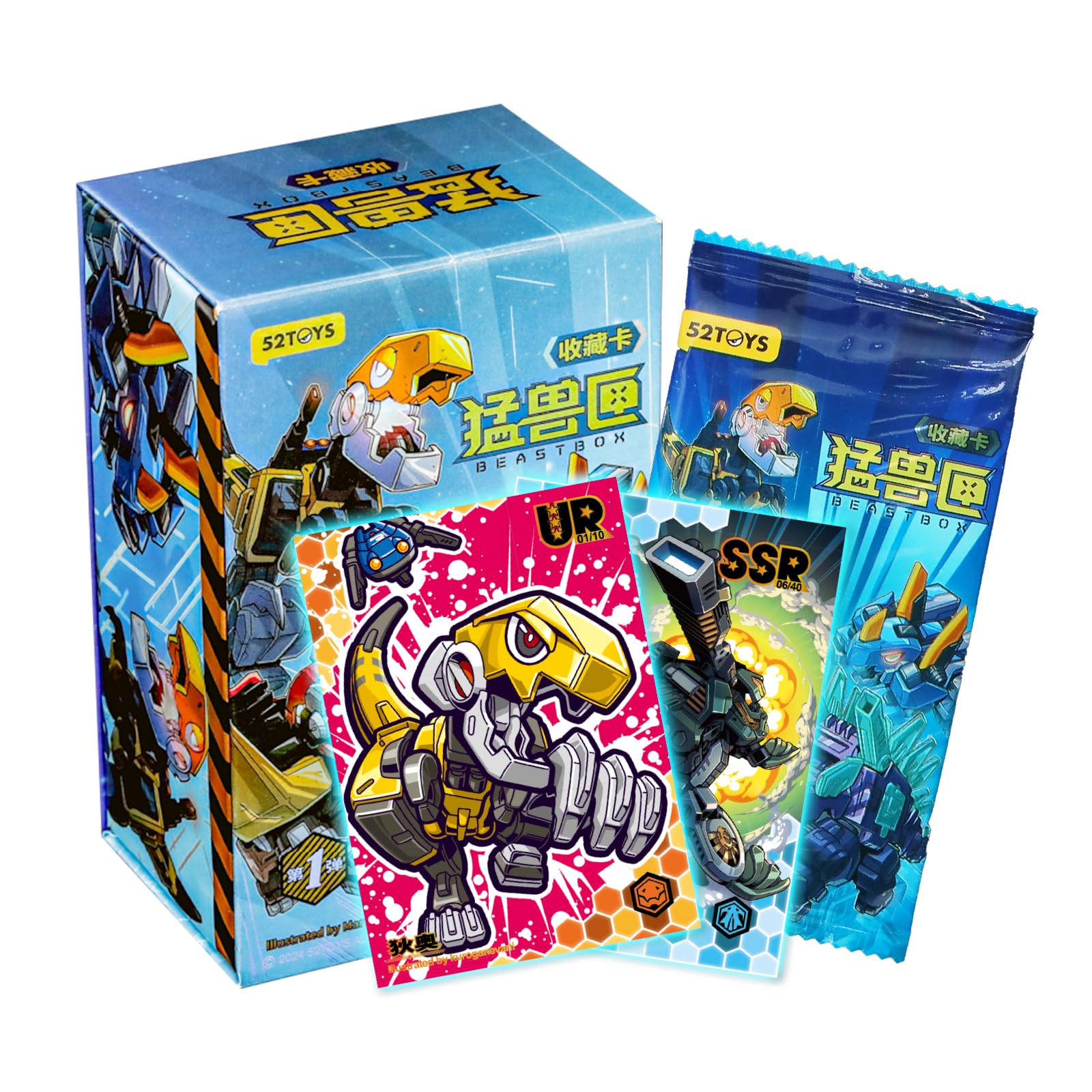 

52TOYS BEASTBOX Коллекционные карточки 5 шт./шт. 10 шт./КОРОБКА