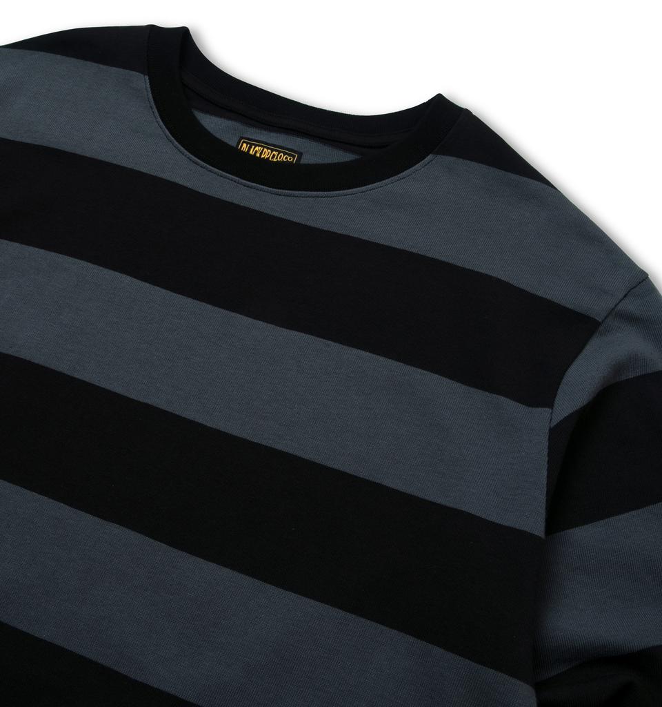 Beullaegpipi Black Pp Engineering Stripe Tee L/S