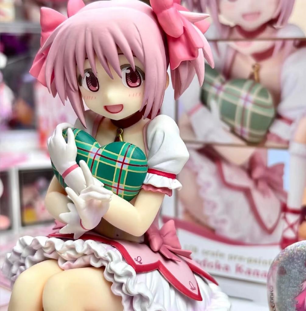 17cm PMMM Magical girl Anime Figure Kaname Madoka Action Figure Kawaii Akemi Homura Figurine cute Loli Collection Model Toy Gift