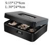 Secure Cash Storage Box/Heavy-Duty Steel Cash Safe with Combination Lock - Fire-Resistant Money Storage Box &Valuables Organizer