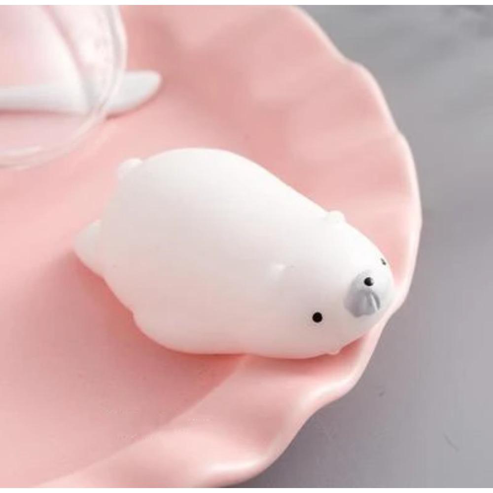 Squishy Djur Antistressleksaker Slemmiga Klämleksaker Söt Antistressboll Abreakt Mjuka Klibbiga Stresslindring Roliga Leksaker För Barn
