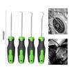 4Pcs Auto Vehicle Removal Pick Hook Set Auto Oil Seal Screwdrivers Gasket Puller Remover O Rings Seal Disassembly Tool