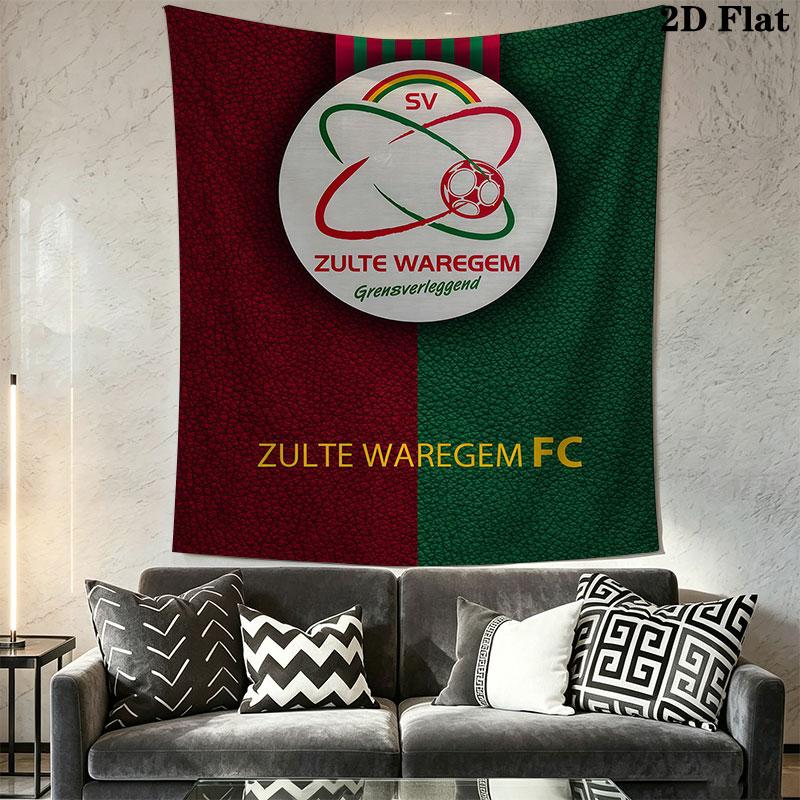 SV Zulte Waregem Wall Hanging Printed Fabric Blanket Decorative Tapestries for Bedroom Living Room Home Decor