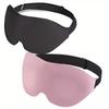 Sleep Mask For Side Sleeper, 100% Light Blocking Upgraded 3D Contoured Cup Eye Mask With Adjustable Strap, Eye Cover, Night Blindfold Eye Mask