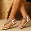 Shoes Women Sandals Fashion Soft Women Shoe Open Toe Women's Sandals Plus Size Flat Sandalias Mujer Women Summer Flip-Flops