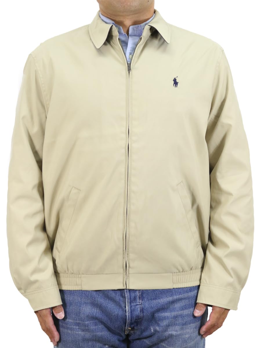 

POLO RALPH LAUREN Куртка-дождевик из полиэстера в клетку, Размер KHA UNIFRM Мужская подкладка, Маленький, (Код продукта 01010099)