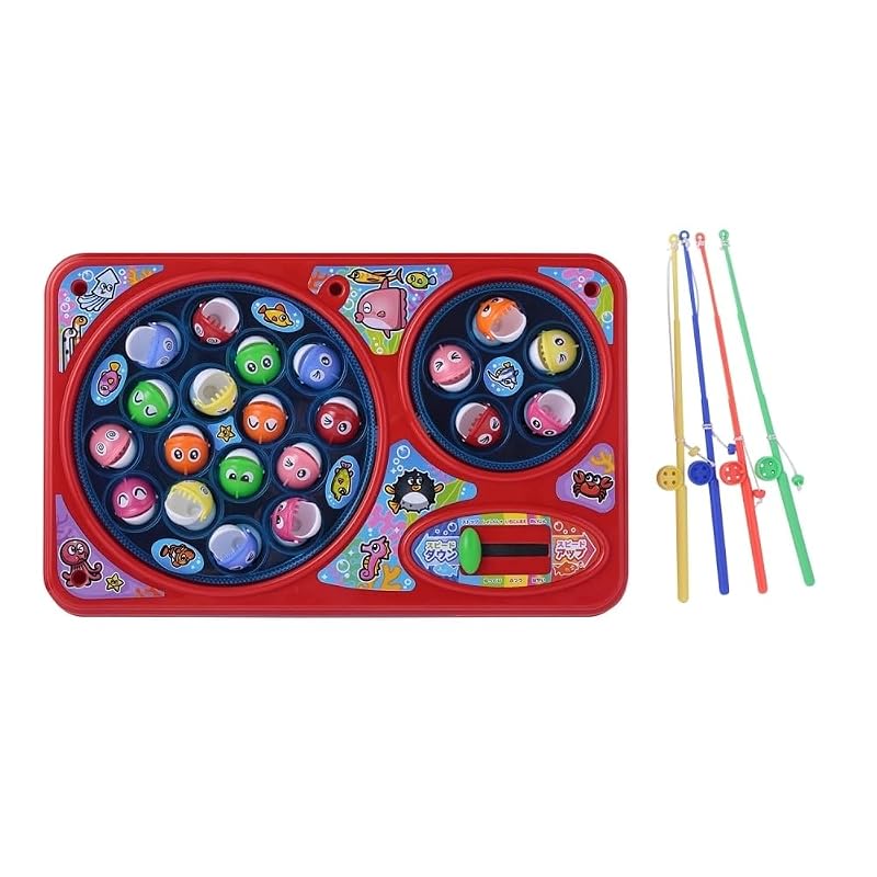 Maruka Spinning Fishing Toy Game for ages 3 and up (Item No. 193852) *Color cannot be chosen.