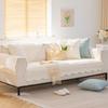 Cotton Sofa Cushion Four Seasons Universal Cotton Non-Slip Modern Simple Embroidery Cushion Leather Sofa Cover Cover Cloth