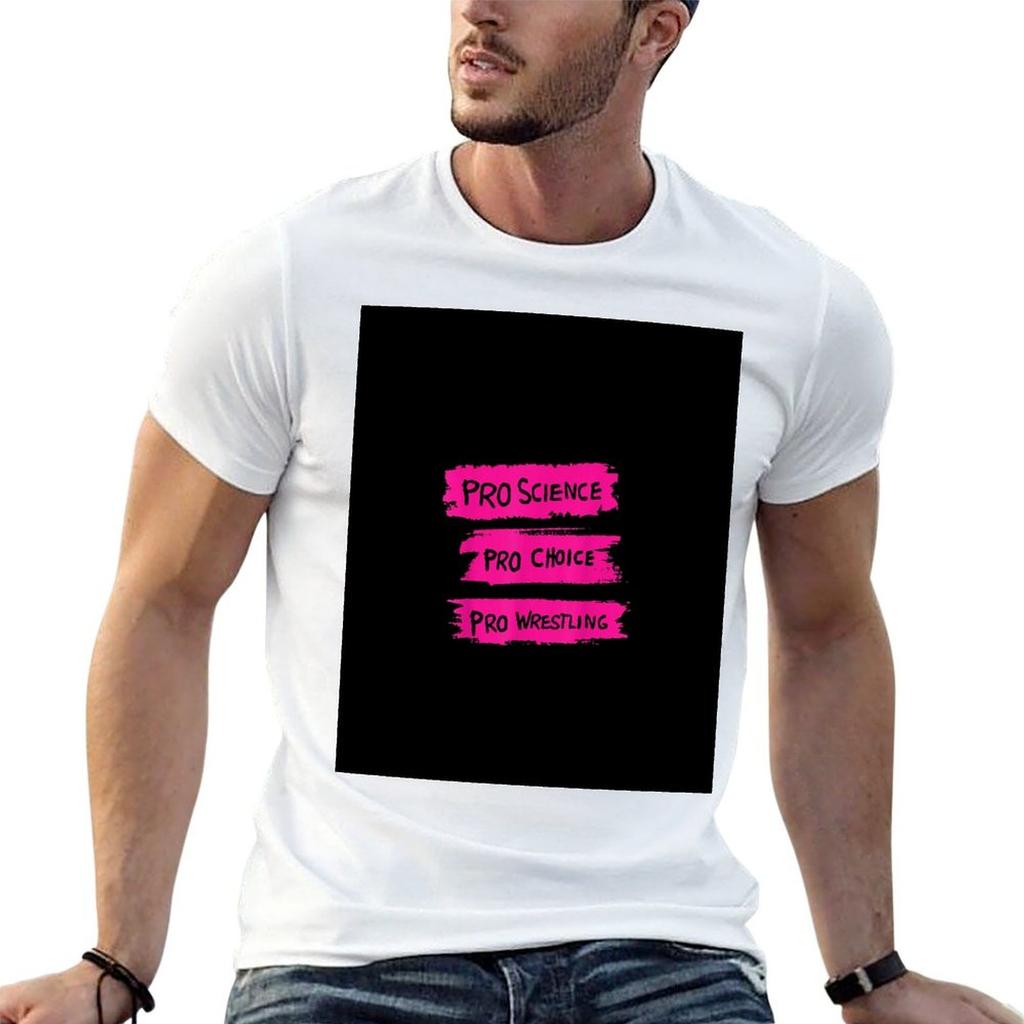 Pro Science Pro Choice Pro Wrestling Tshirt T Shirts For Unisex Graphic Tees T Shirt Unisex 100 Cotton Luxury Brand Tshirt