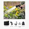 Tubo da Giardino Espandibile con Ugello a 8 Funzioni, Tubo da Giardino Leggero Retrattile, Flessibilità Antigroviglio, Raccordi in Ottone Massiccio e Nucleo Doppio in Lattice