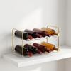 Stackable Kitchen & Refrigerator Water Bottle and Wine Storage Rack