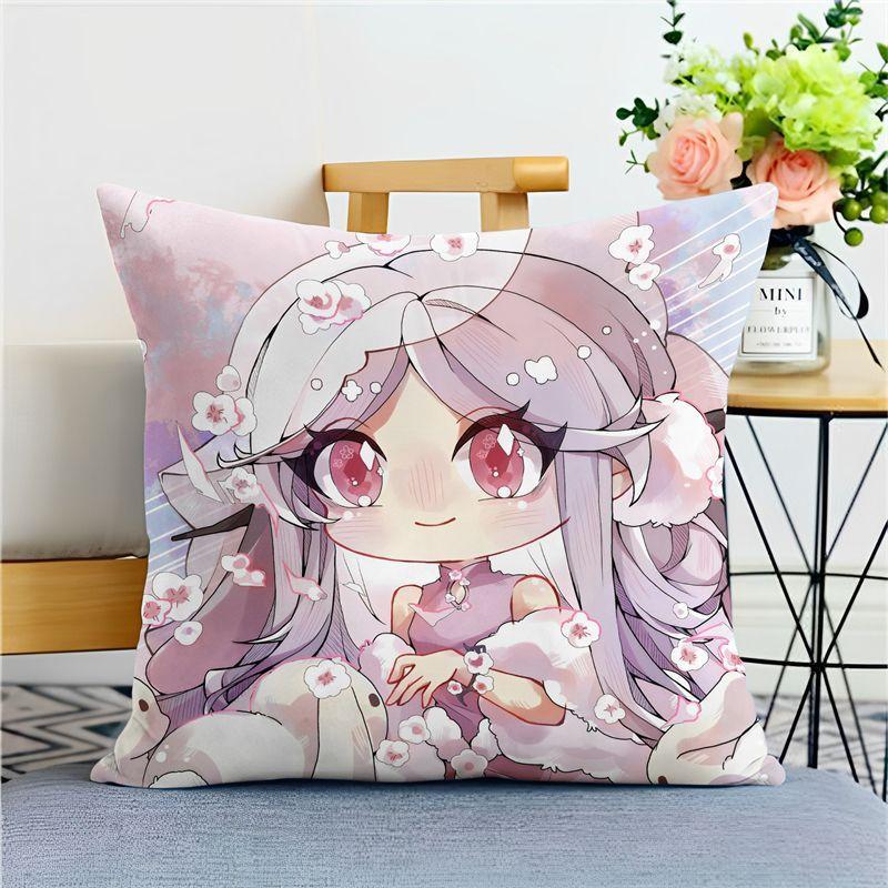 Wuhua Peripheral Game Two-dimensional Double-sided Dormitory Nap Bedside Pillow Animation Pillow Cushion Birthday Gift Pillow