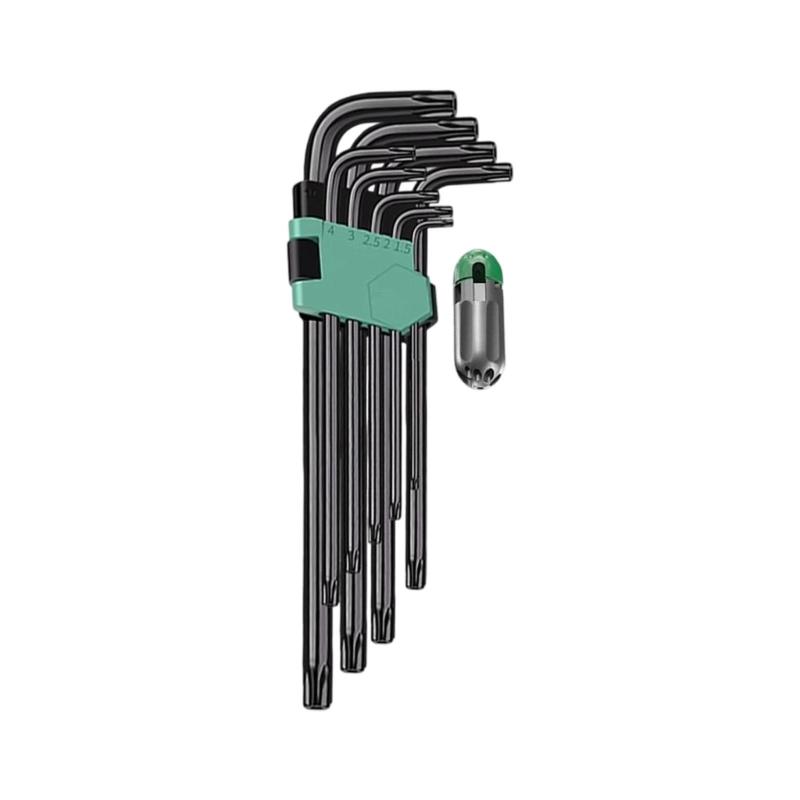 Premium 9 Size L Type Key Kit Corrosion Resistant Steel Hex Key Tool For Professional DIY Projects