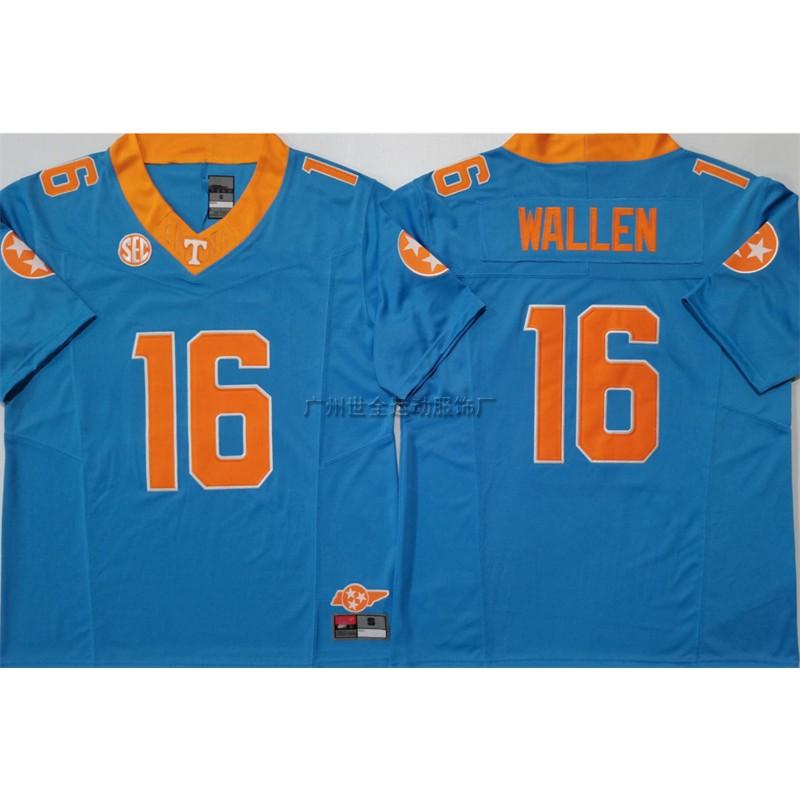 Tennessee Volunteers College Football Jersey Retro Style Embroidered Practice Uniform Men