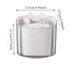Pencil Case 360° Rotating Pen Holder Large Capacity Makeup Brush Holder  School Office