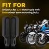 Motorcycle Handlebar Light Sequential LED Turn Signals Flowing Smoked For Harley