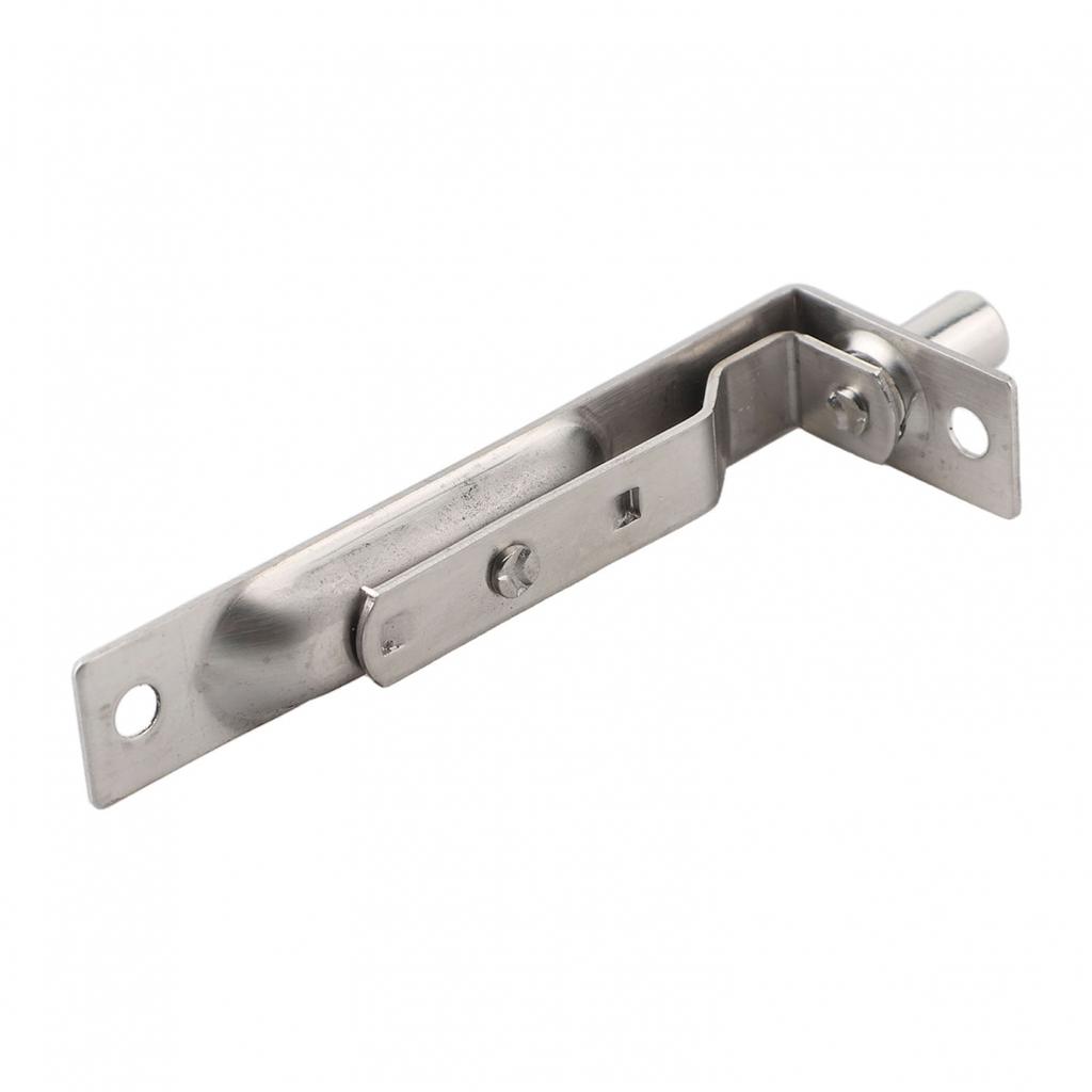 2 Pack 4 Inch Door Flush Bolt Stainless Steel Security Door  Concealed