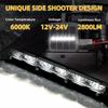 18W Light Bar Work Spotlight 12V Led Waterproof For Ip67 Truck Driving Offroad Boat Car Tractor Led Lamp Modify Accessories
