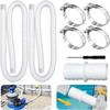 Robust For Pool Hose 32 Mm Designed for For Pool Pump Compatibility and UV Resistant Complete with Safety Clips
