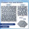 Blue Floral Tissue Colorful Printed Napkin Blue And White Porcelain Picnic Supplies Birthday Party Decoration Disposable Tissue