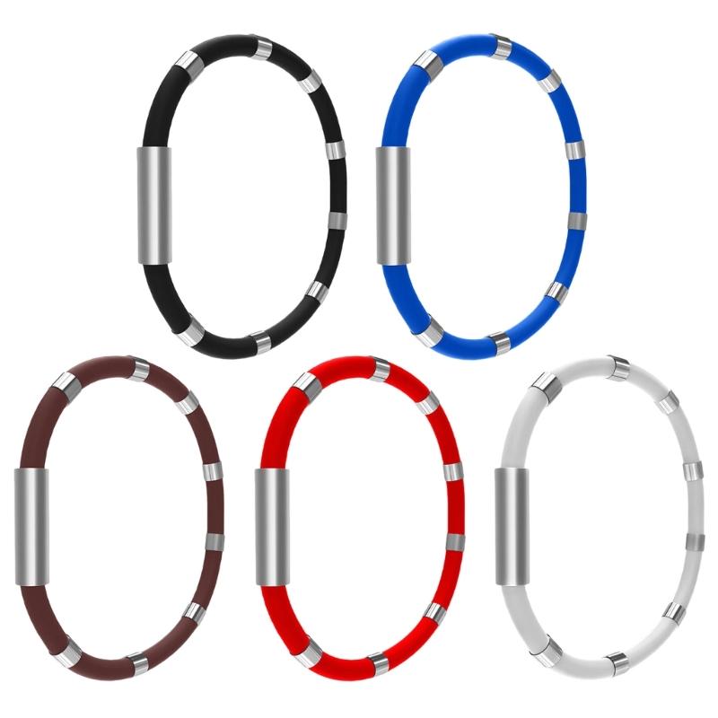 Statics Reducing Wristband Weight Loss Bracelet Outdoor Couple Wrist Bangle for Safe Driving and Passenger