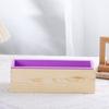 Wooden Box Silicone Soap Mold Rectangular Shape Soap Box Toast Mold  Baking Accessories