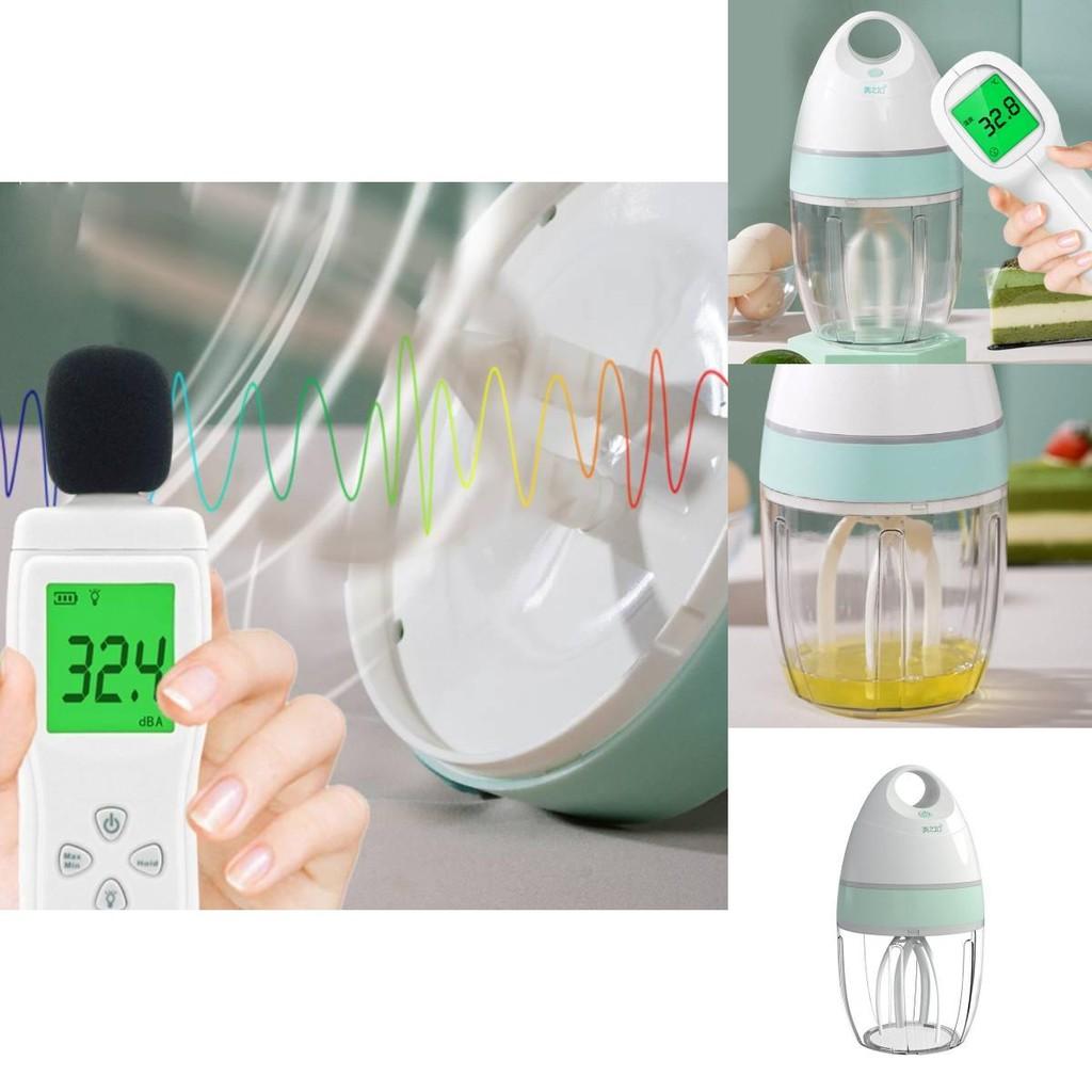 Moderner minimalistischer elektrischer Eieraufschläger kompakter Kuchenmixer ideal für das Backen zu Hause Geschenke