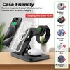 Magnetic 3 in 1 Wireless Charging Station for Magsafe iPhone 12-17 Series, Charging Station for Multiple Devices, Mag-Safe Wireless Charger Stand for