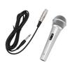 Handheld Wired Microphone 6.5mm Cardioid Dynamic Vocal Mic for Speakers Karaoke Singing Machine Amp Mixer
