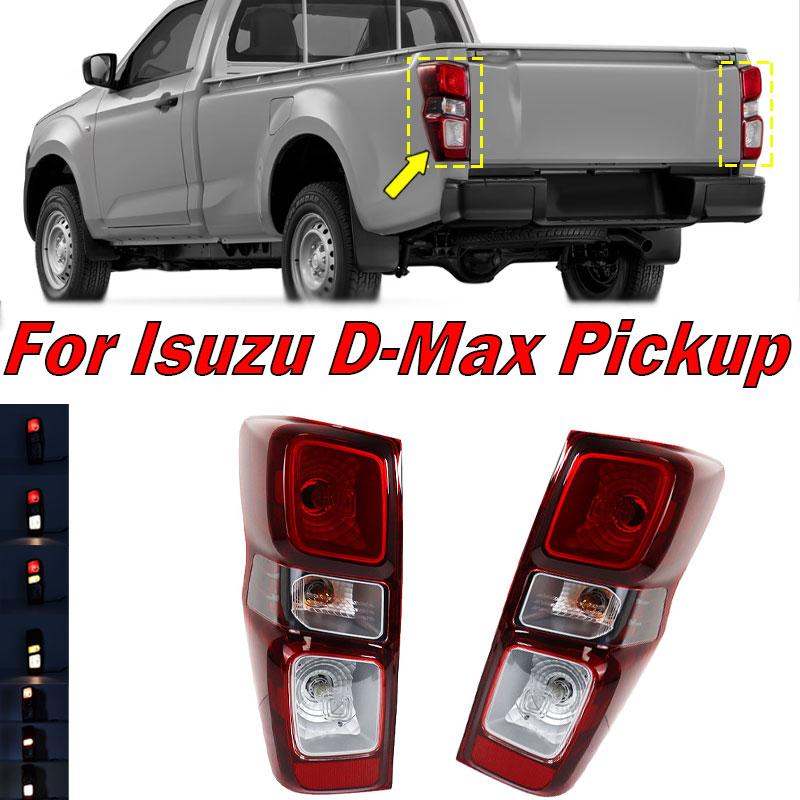 Auto Exterior Acessories For Isuzu DMax D-Max Pickup 2020 2026 2026 Rear Tail Light Brake Light Signal Lamp Car Light Assembly