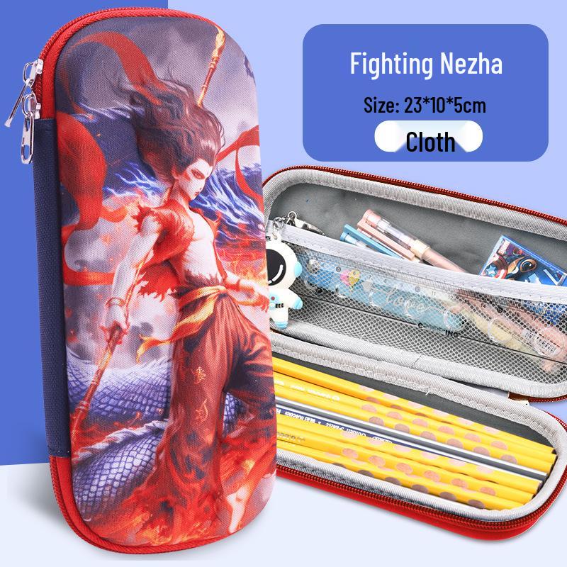 3D Large Capacity EVA Pencil Case for Kids - Multifunctional Storage Bag for Boys and Girls