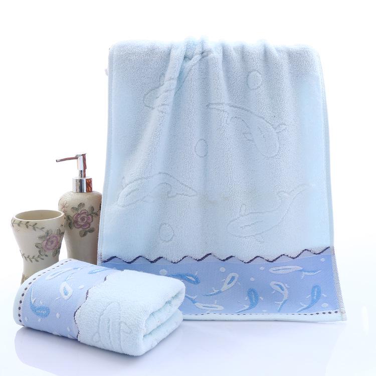 100% Cotton Thickened Bath & Face Towel - Soft, Absorbent, Adult Use, Perfect Gift