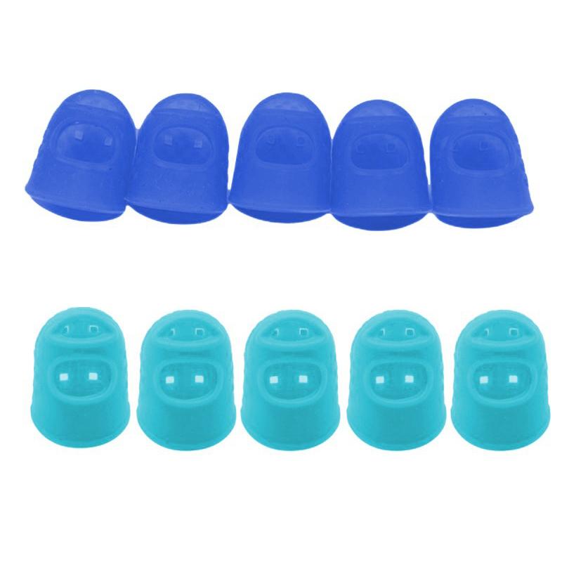 Sewing Thimble Breathable Protective Silicone Finger Thimble Finger Cover Caps Quilting Sewing Needlework Craft NEW