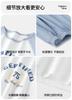 Yingbolun Spring/Summer Boys' Seven Sleeve Cotton Air Conditioner Set