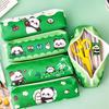 Large Capacity Pencil Case Cartoon Pen Pouches Light Weight Pencil Case Travel Cosmetic Storage Bag for Student Girl