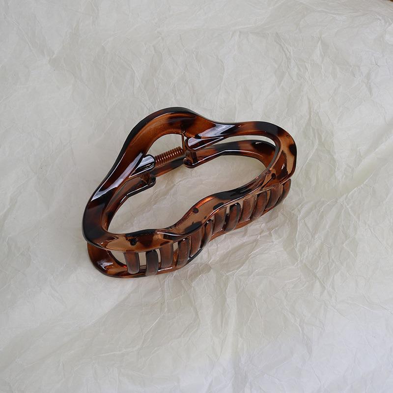 Sun Zhenni Large Acrylic Claw Clip - High-End Hair Accessory for Women