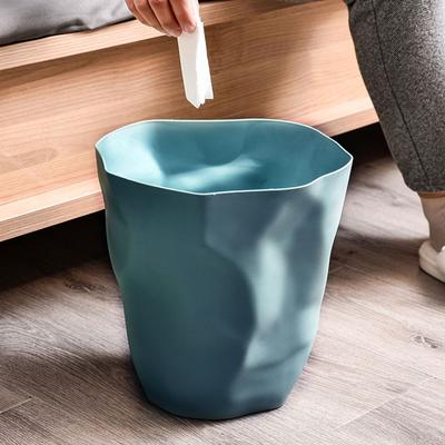 Unregelmäßiger Mülleimer Moderner Plastikmülleimer Abfallkorb Blumentopf