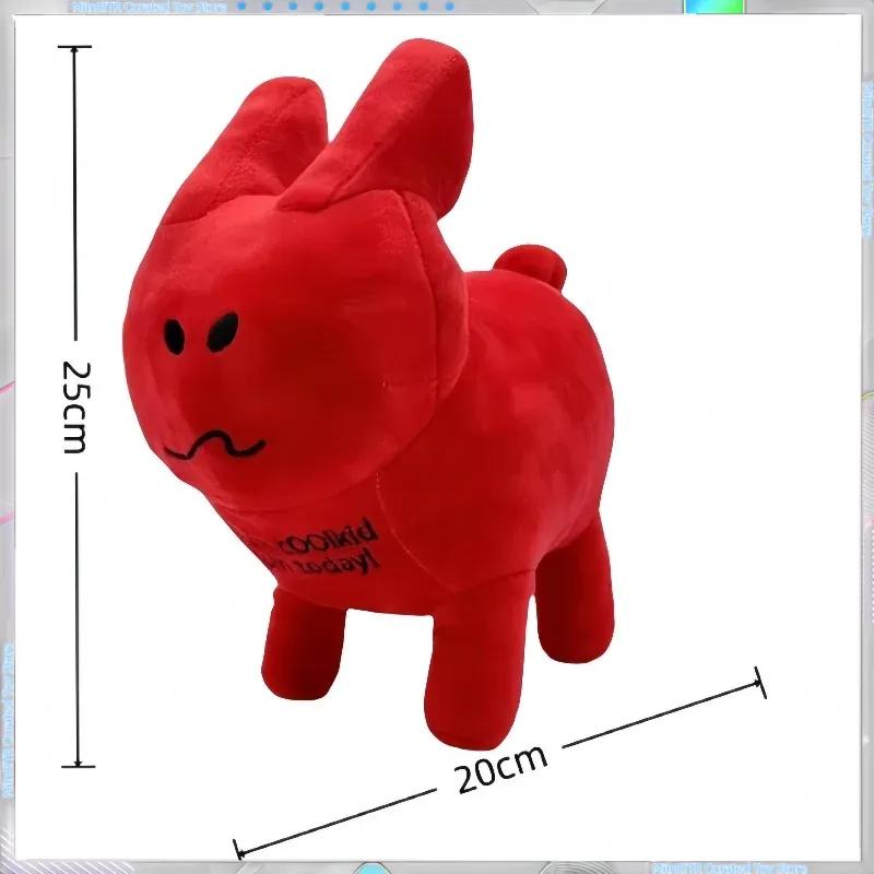 Anime Forsaken Chance Demone Rosso Peluche Coniglio Tuta Uomo Bambola da Collezione Giocattolo per Regalo di Compleanno Venditore Disponibile Modello Dimenticato