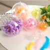10CM Transparent Acrylic Sphere for Christmas DIY Decoration & Preserved Flowers – High Clarity Hollow Ball