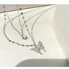 Sophisticated Butterfly Pendant Necklace Stylish Butterfly Pendant Necklace Unique Neck Chain for Everyday Wear