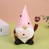 Valentines Day Gnome Figurine Tiered Tray Decor for Shelf Bar