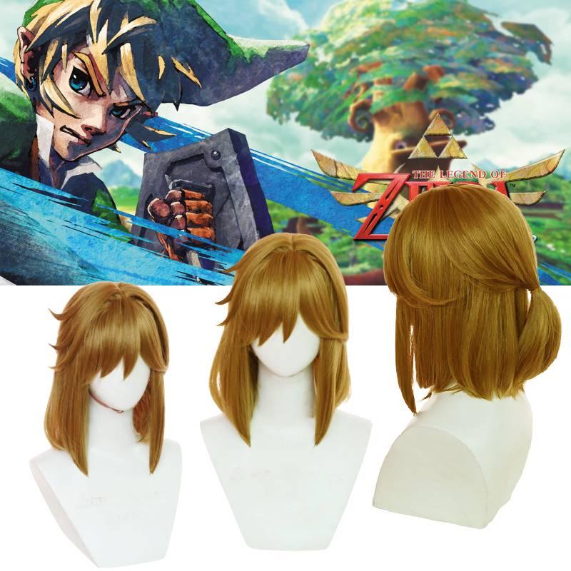 Breath Of The Wild Link Cosplay Wig With Realistic Scalp