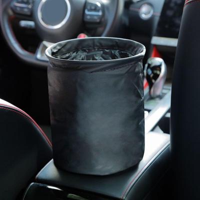 Car Trash Can 0.9 Gallon Automotive Waste Organizer Vehicle Front Seat Storage Box For Sedans Suvs Trucks Rvs Road Trip Daily