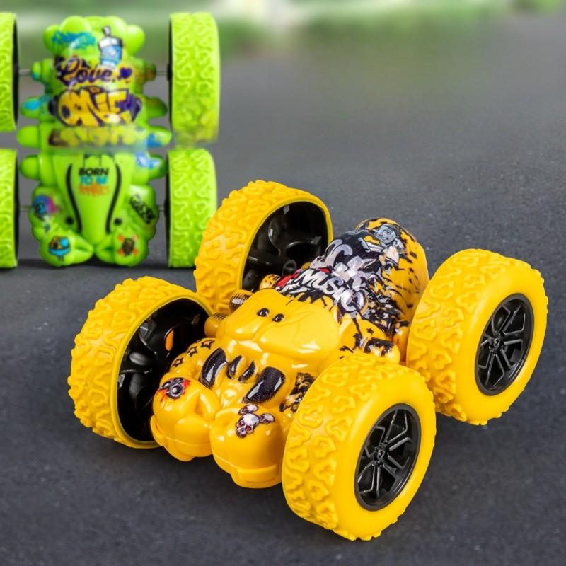Inertia Doublesided Offroad Stunt Car Toy For Kids Ages 0 To 6